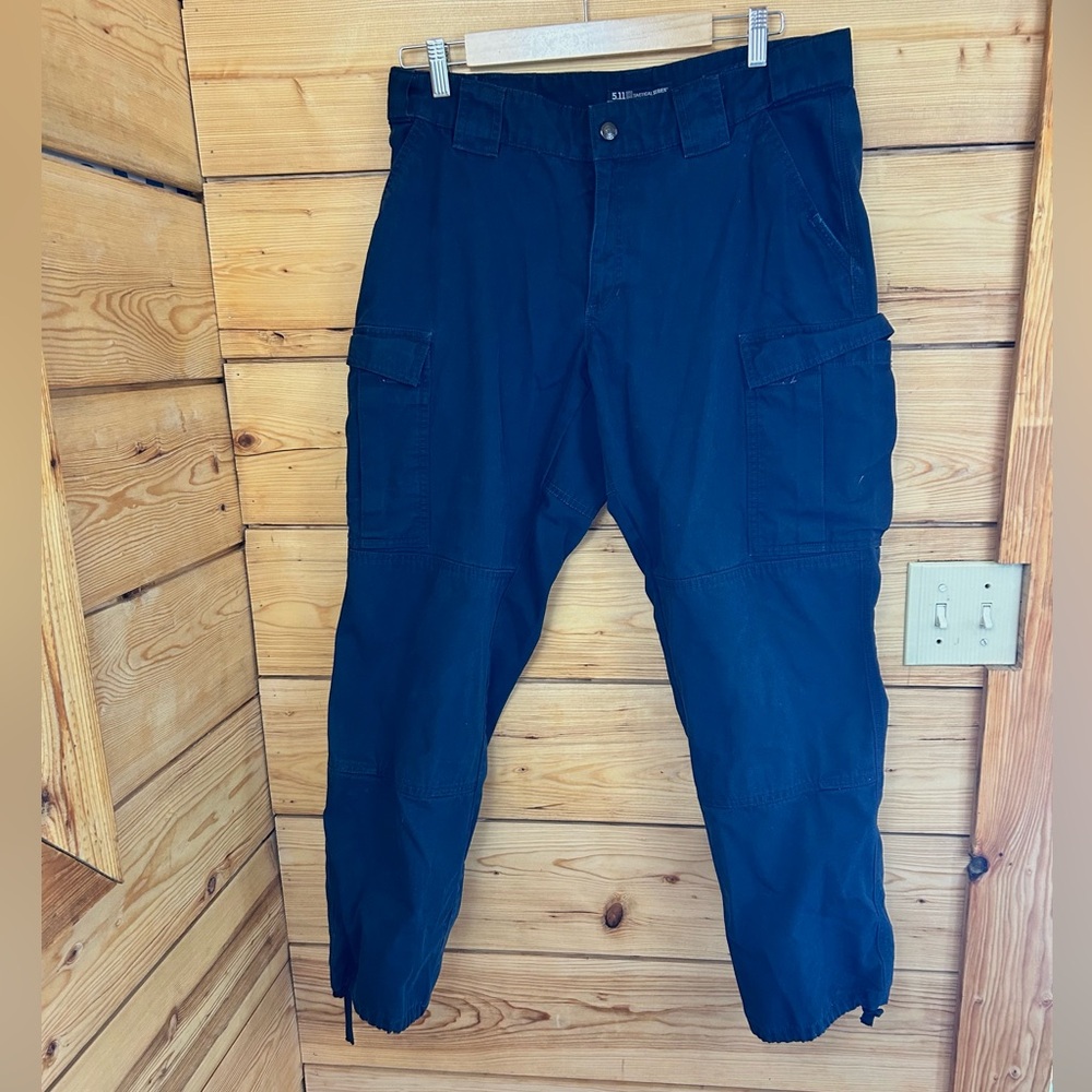 5.11 Tactical Series Black Cargo Pant Style 64359 Women’s Size 12 Large Military
